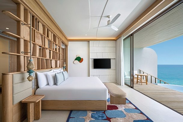 Centara Grand Lagoon Maldives - Wohnbeispiel One-Bedroom Overwater Pool Villa (Zimmercodierung VX2)