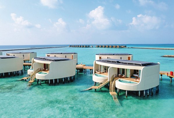 Centara Grand Lagoon Maldives - Modellbild Overwater Pool Villa (Zimmercodierung VX2)