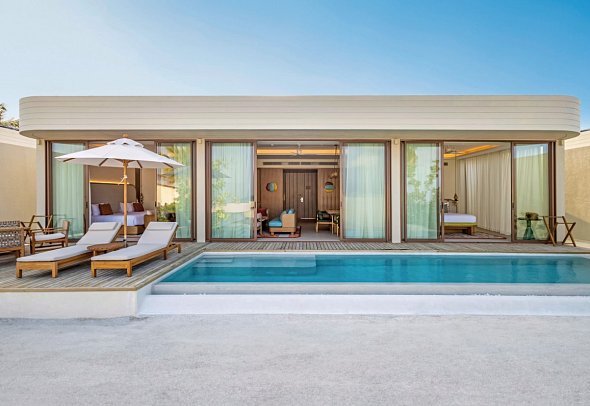 Centara Grand Lagoon Maldives - Grand Two-Bedroom Beach Pool Villa (Zimmercodierung VB3)