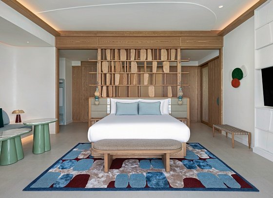 Centara Grand Lagoon Maldives - Wohnbeispiel One-Bedroom Overwater Villa with Jacuzzi (Zimmercodierungen VX1 & VV1)