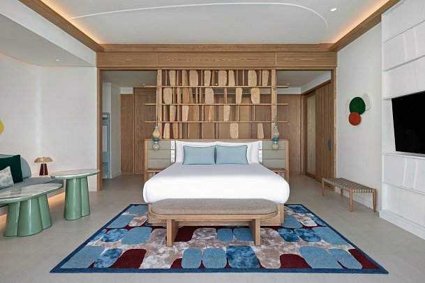 Centara Grand Lagoon Maldives - Wohnbeispiel One-Bedroom Overwater Villa with Jacuzzi (Zimmercodierungen VX1 & VV1)