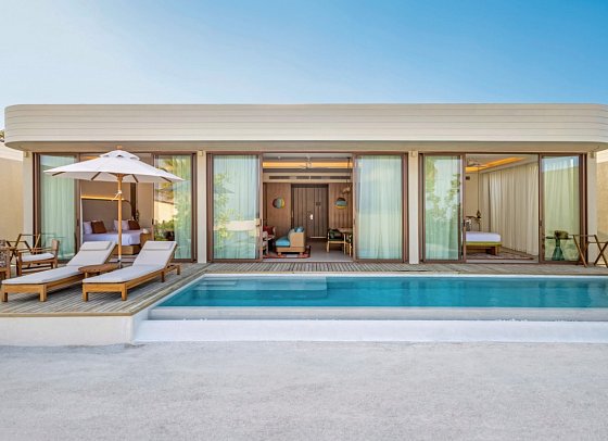 Centara Grand Lagoon Maldives - Grand Two-Bedroom Beach Pool Villa (Zimmercodierungen VB3 & VV6)