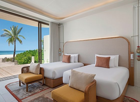 Centara Grand Lagoon Maldives - Wohnbeispiel Grand Two-Bedroom Beach Pool Villa (Zimmercodierungen VB3 & VV6)