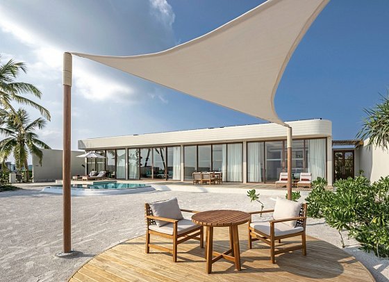 Centara Grand Lagoon Maldives - Grand Two-Bedroom Beach Pool Villa (Zimmercodierungen VB3 & VV6)