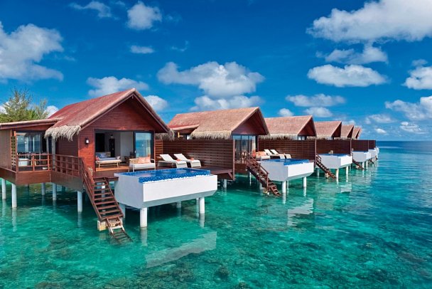 Grand Park Kodhipparu - Wohnbeispiel Pool Water Villa (Zimmercodierungen VX3 & VV4)