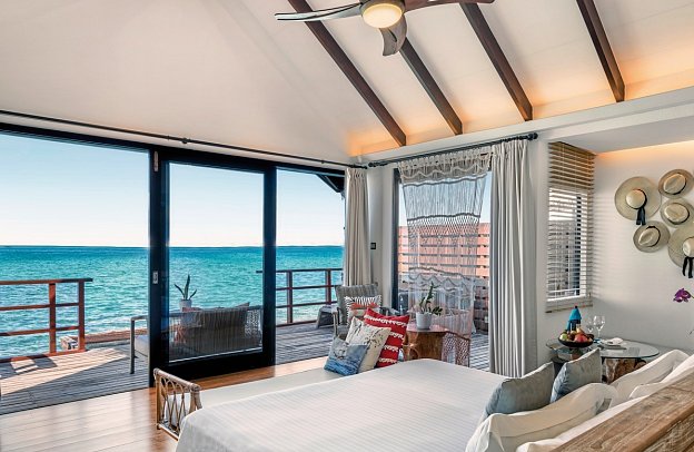 Grand Park Kodhipparu - Wohnbeispiel Lagoon/Ocean Water Villa (Zimmercodierungen VX1, VX2 & VV2)