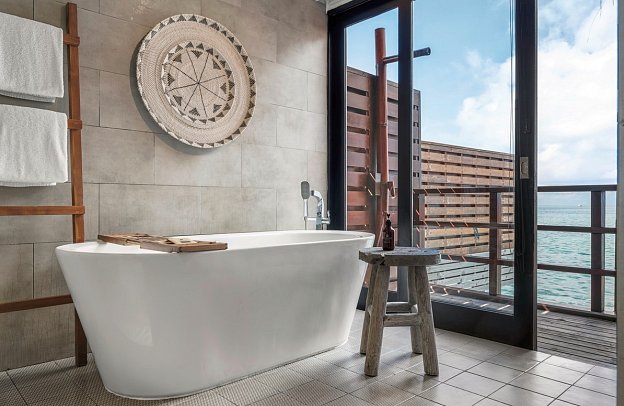 Grand Park Kodhipparu - Wohnbeispiel Lagoon Water Villa (Zimmercodierung VX1)