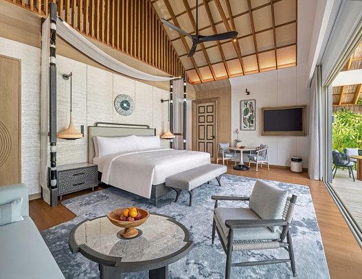 JW Marriott Maldives Kaafu Atoll Island Resort - Wohnbeispiel Beach Pool Villa (Zimmercodierungen VB1 & VB2)