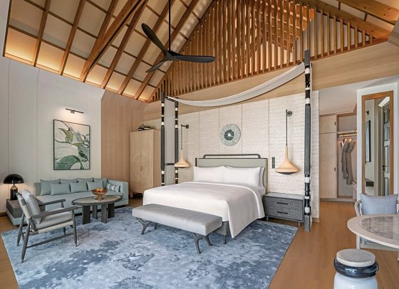 JW Marriott Maldives Kaafu Atoll Island Resort - Wohnbeispiel Beach Pool Villa (Zimmercodierungen VB1 & VB2)