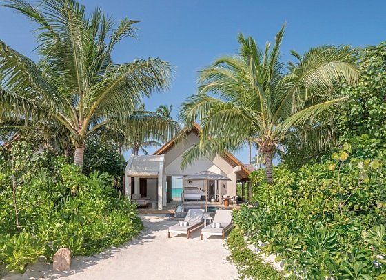 JW Marriott Maldives Kaafu Atoll Island Resort - Wohnbeispiel Beach Pool Villa (Zimmercodierung VB1)