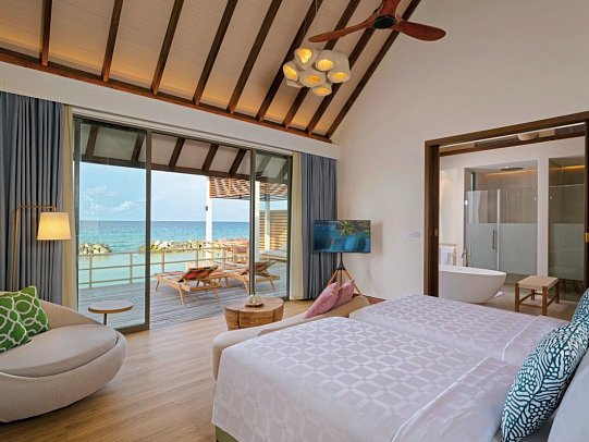 Meyyafushi Maldives - Wohnbeispiel Two Bedroom Semi Ocean Pool Villa (Zimmercodierungen VX4 & VV6)