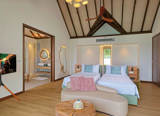 Meyyafushi Maldives - Wohnbeispiel Two Bedroom Semi Ocean Pool Villa (Zimmercodierungen VX4 & VV6)