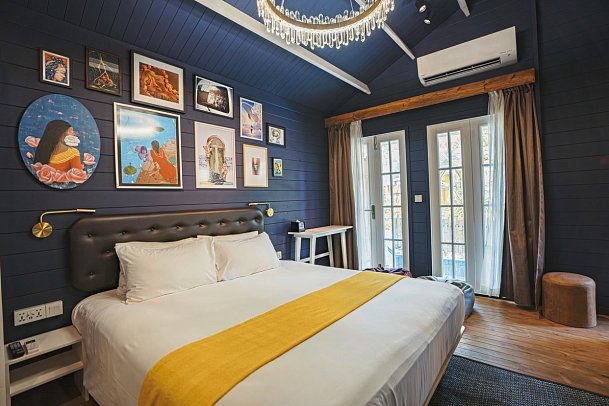 Oaga Art Resort Maldives - Wohnbeispiel Gallery Pool Villa Veyoge (Zimmercodierung BX1)