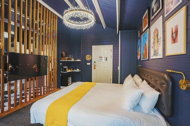 Oaga Art Resort Maldives - Wohnbeispiel Gallery Pool Villa Veyoge (Zimmercodierung BX1)