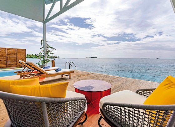 Oaga Art Resort Maldives - Wohnbeispiel Water Pool Villa Odi (Zimmercodierung VD1)