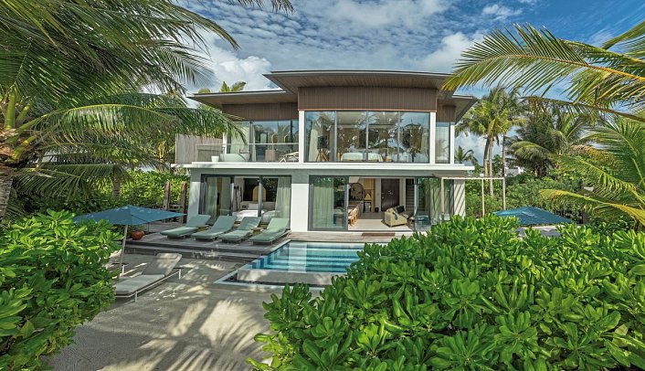 SO/ Maldives - Wohnbeispiel 2 Bedroom Beach Pool Loft (Zimmercodierung VL3)