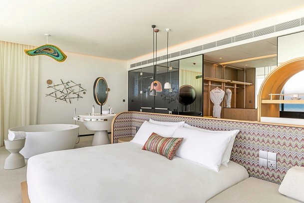 SO/ Maldives - Wohnbeispiel Water Pool Villa (Zimmercodierungen VL1 & VX1)