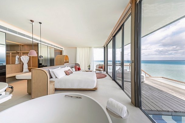 SO/ Maldives - Wohnbeispiel Water Pool Villa (Zimmercodierungen VL1 & VX1)