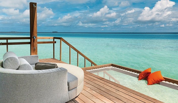 SO/ Maldives - Wohnbeispiel Water Pool Villa (Zimmercodierungen VL1 & VX1)