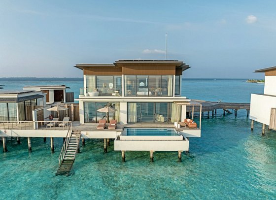 SO/ Maldives - Wohnbeispiel 2 Bedroom Ocean Villa Pool Atelier (Zimmercodierung VX2)