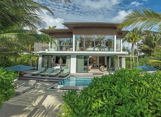 SO/ Maldives - Wohnbeispiel 2 Bedroom Beach Pool Loft (Zimmercodierung VL3)
