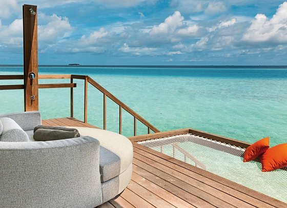 SO/ Maldives - Wohnbeispiel Water Pool Villa (Zimmercodierungen VL1 & VX1)