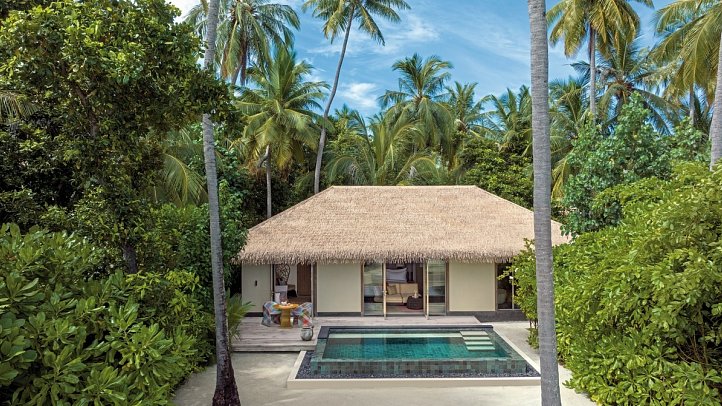InterContinental Maldives Maamunagau Resort - Wohnbeispiel Family Beach Pool Villa (Zimmercodierung FB1)