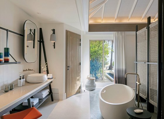 InterContinental Maldives Maamunagau Resort - Beispiel Bad Beach Pool Villa (Zimmercodierung VB1)