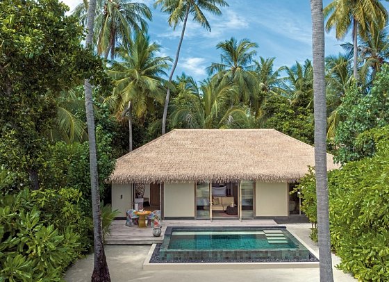 InterContinental Maldives Maamunagau Resort - Wohnbeispiel Family Beach Pool Villa (Zimmercodierung FB1)