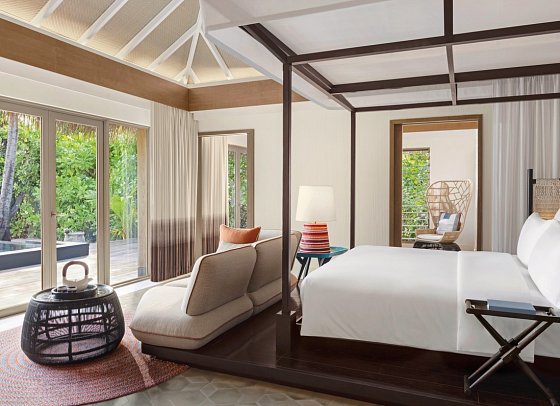 InterContinental Maldives Maamunagau Resort - Wohnbeispiel Family Beach Pool Villa (Zimmercodierung FB1)
