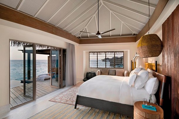InterContinental Maldives Maamunagau Resort - Wohnbeispiel Overwater Pool Villa (Zimmercodierungen VX1 & VX2)