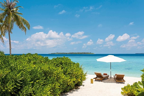 Emerald Faarufushi Resort & Spa - Wohnbeispiel Beach Villa (Zimmercodierung VB1)