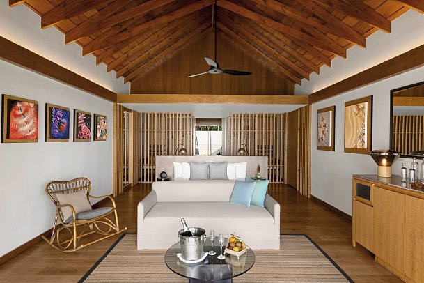 Emerald Faarufushi Resort & Spa - Wohnbeispiel Family Beach Villa with Pool (Zimmercodierung FB1)