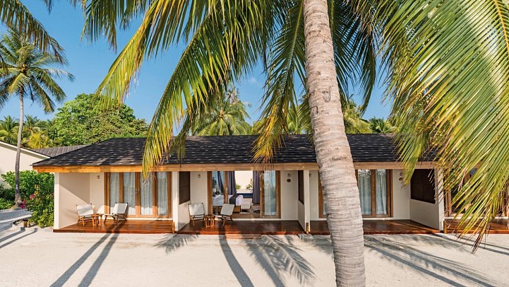 Fiyavalhu Maldives - Wohnbeispiel Beach Pool Villa (Zimmercodierung UD1)