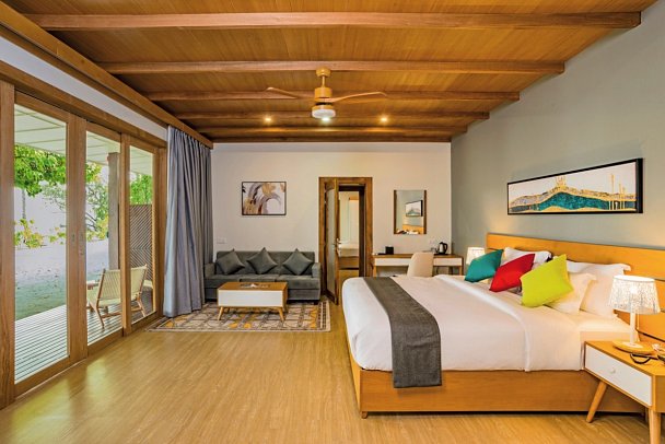 Fiyavalhu Maldives - Wohnbeispiel 2 Bedroom Family Villa (Zimmercodierung FB1)