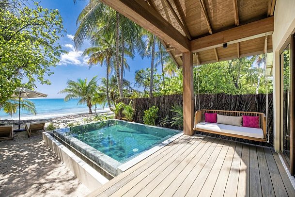 Fiyavalhu Maldives - Wohnbeispiel Premium Beach Pool Villa (Zimmercodierung UD2)