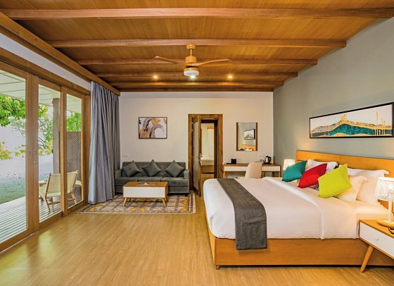 Fiyavalhu Maldives - Wohnbeispiel 2 Bedroom Family Villa (Zimmercodierung FB1)