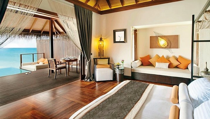 Ayada Maldives - Wohnbeispiel Ocean Villa with Pool (Zimmercodierung VX1)