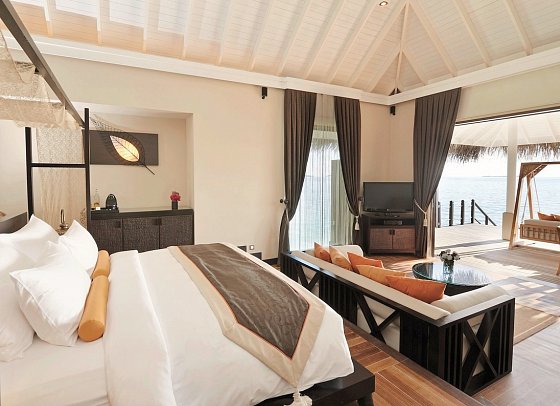 Ayada Maldives - Wohnbeispiel Sunset Lagoon Suite with Pool (Zimmercodierung WB2)