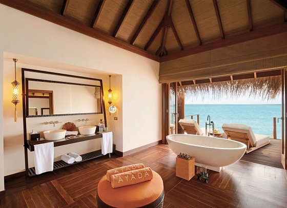 Ayada Maldives - Wohnbeispiel Ocean Villa with Pool (Zimmercodierung VX1)