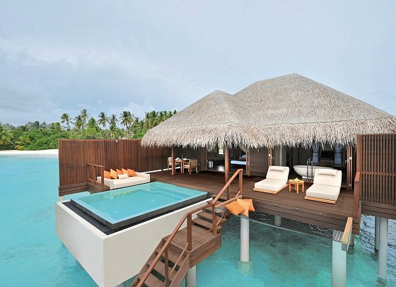 Ayada Maldives - Wohnbeispiel Ocean Villa with Pool (Zimmercodierung VX1)