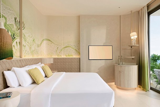 Centara Mirage Lagoon Maldives - Wohnbeispiel Mirage Beachfront Room (Zimmercodierungen UB2 & UB8)