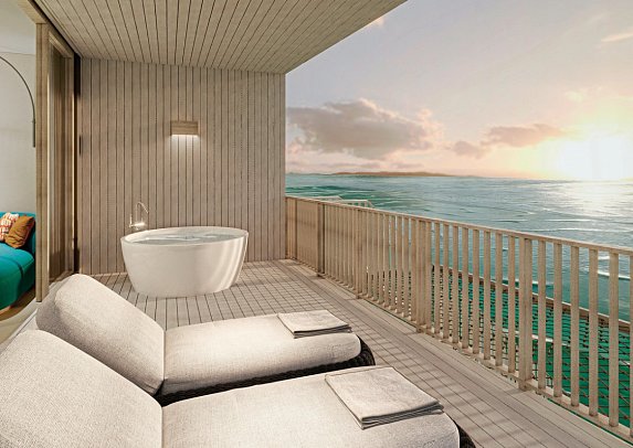 Centara Mirage Lagoon Maldives - Wohnbeispiel Overwater Villa with Jacuzzi (Zimmercodierungen VB3 & VB9)