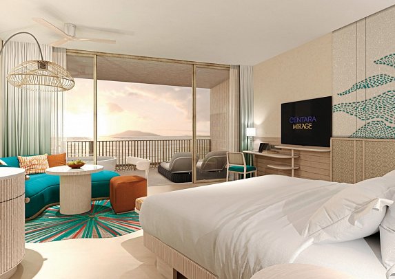 Centara Mirage Lagoon Maldives - Wohnbeispiel Mirage Overwater Sunset Pool Villa (Zimmercodierungen VX1 & VX7)