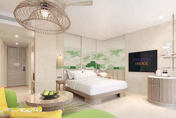 Centara Mirage Lagoon Maldives - Wohnbeispiel Mirage Room (Zimmercodierungen UB1, UB2, UB3, UB7, UB8 & UB9)