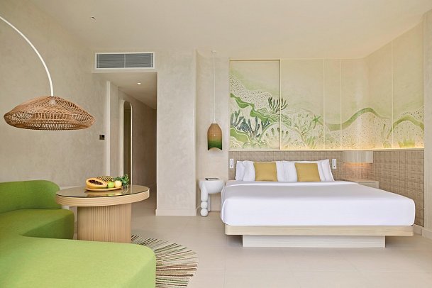 Centara Mirage Lagoon Maldives - Wohnbeispiel Mirage Panoramic Room (Zimmercodierungen UB1 & UB3)