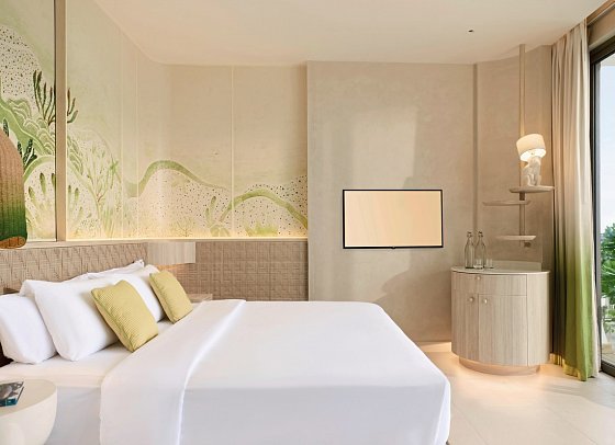 Centara Mirage Lagoon Maldives - Wohnbeispiel Mirage Beachfront Room (Zimmercodierungen UB2 & UB8)