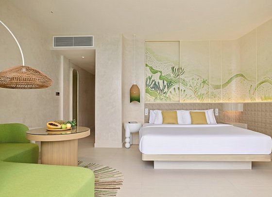 Centara Mirage Lagoon Maldives - Wohnbeispiel Mirage Panoramic Room (Zimmercodierungen UB1 & UB3)
