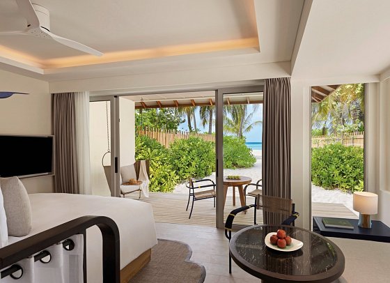 Avani+ Fares Maldives Resort - Wohnbeispiel Beach Villa