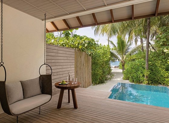 Avani+ Fares Maldives Resort - Wohnbeispiel Beach Pool Villa